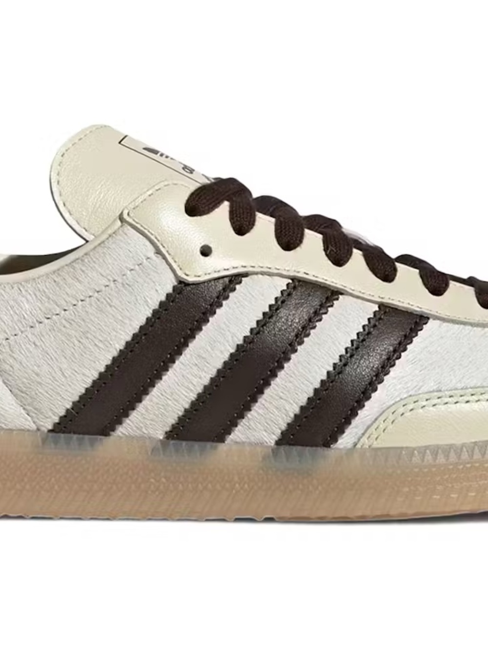adidas Samba OG Crew White Mystic Brown Pony - Picture 7 of 7